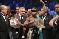 Floyd was stripped of the WBO belt
